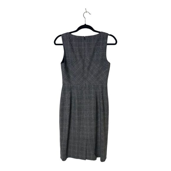 #152 CLAASIQUES ENTIER lightweight plaid career dress - Picture 8 of 8